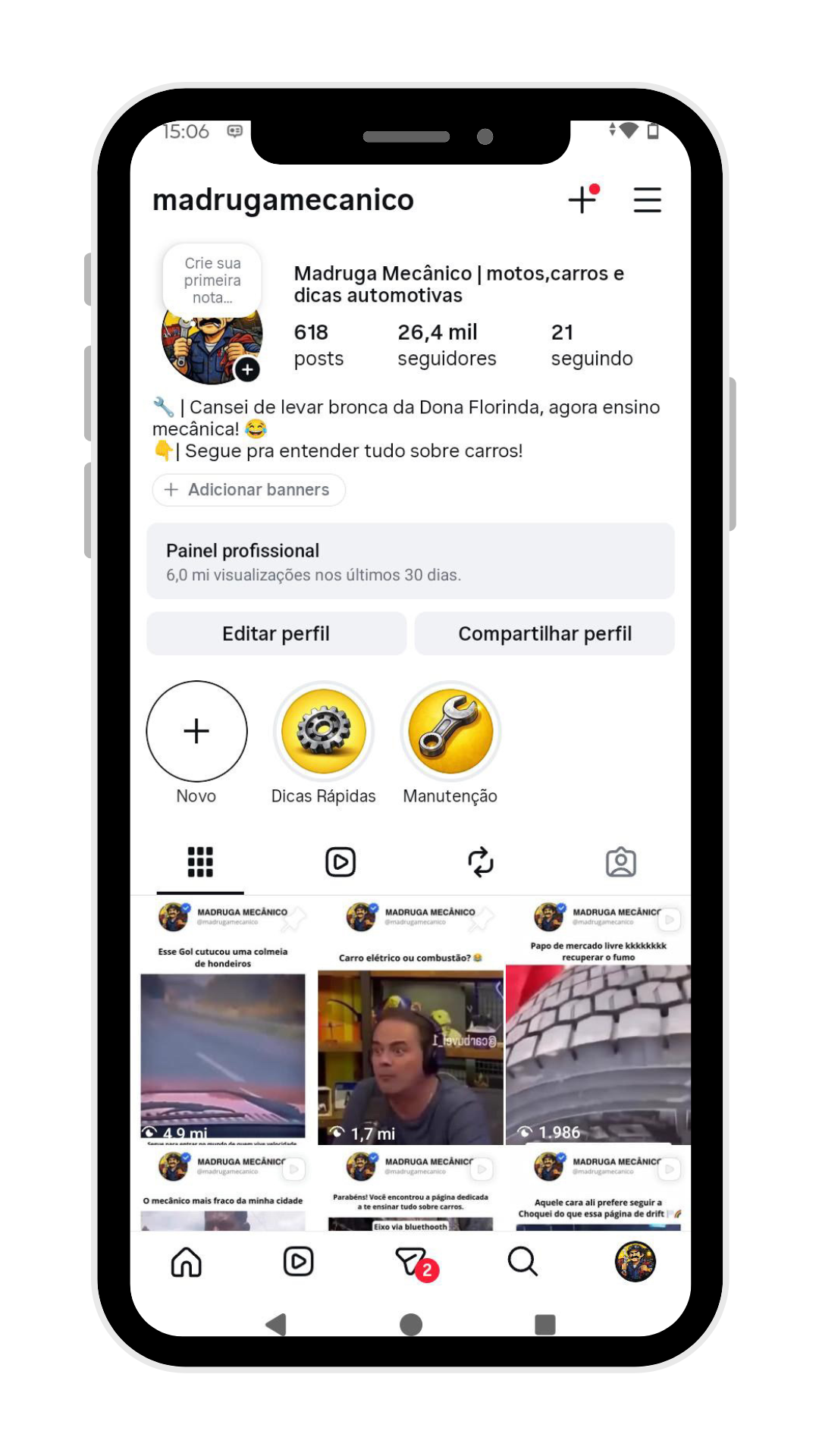 Perfil MADRUGAMECANICO